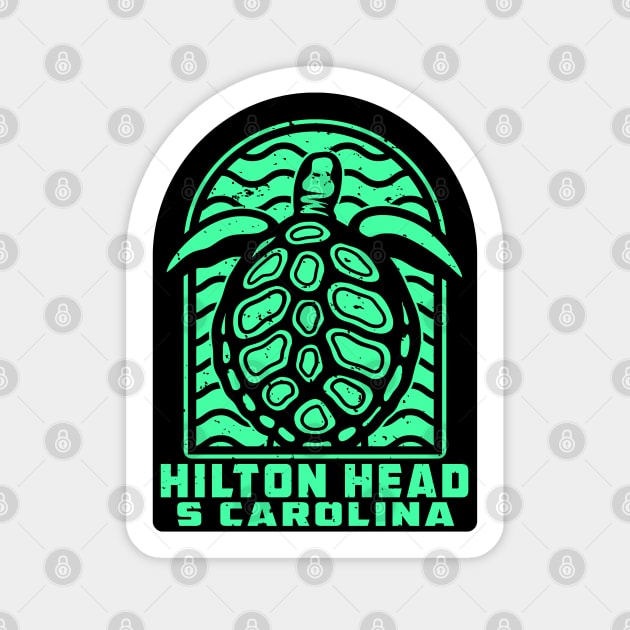 Hilton Head Island South Carolina Beach Sea Turtle Sticker by DD2019